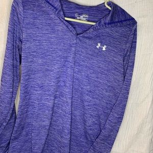 Under armour hooded long sleeve